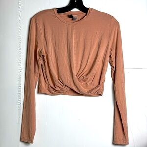 Pale Pink Crop Top